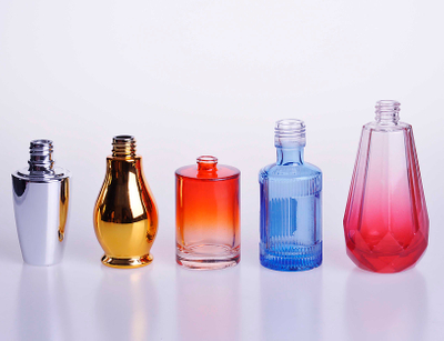 可定制彩色玻璃香水瓶