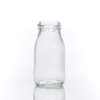 4盎司8盎司16盎司圆形透明玻璃瓶用于水汁牛奶咖啡